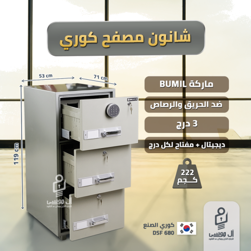 شانون كورى مصفح ديجيتال 3 درج